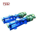 Single stage screw pump for high viscosity heavy oil Eccentric Rotary screw pump